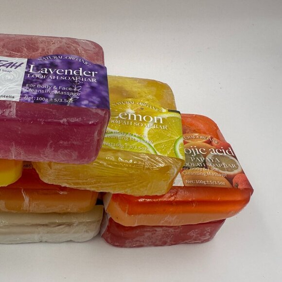 *You Pick Natural Organic Handmade Essential Oil Loofah Soap Scented Body & Face - Picture 14 of 14